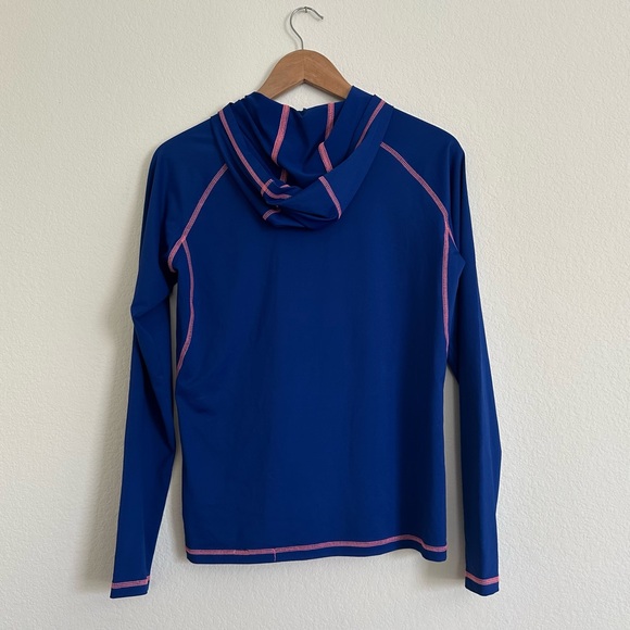 💘 The North Face Blue Hoodie with Pink Accents Women’s Medium +FREE GIFT! - Picture 2 of 6